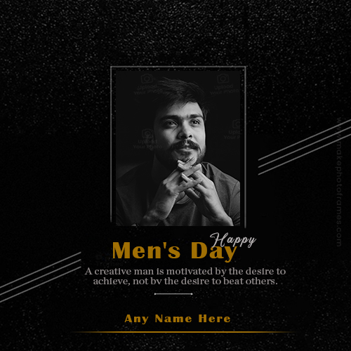 Happy International Men S Day 2024 Photo Frame Download   1668533819 Happy International Mens Day Photo Frame Download 