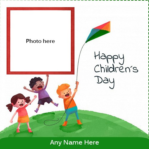 Write Name On Happy Childrens Day Wishes With Photos