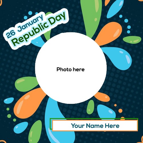26 january 2024 Republic Day Images With Name And Photo