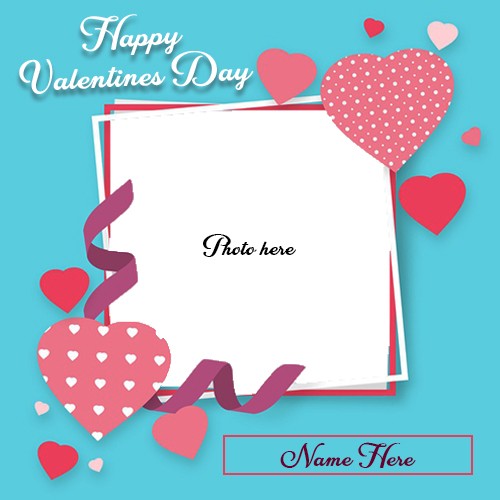 Valentines Day 2024 Photo Frames For Husband With Name