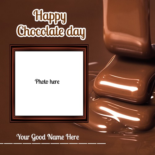 Chocolate Day 2024 Photo With Name Edit