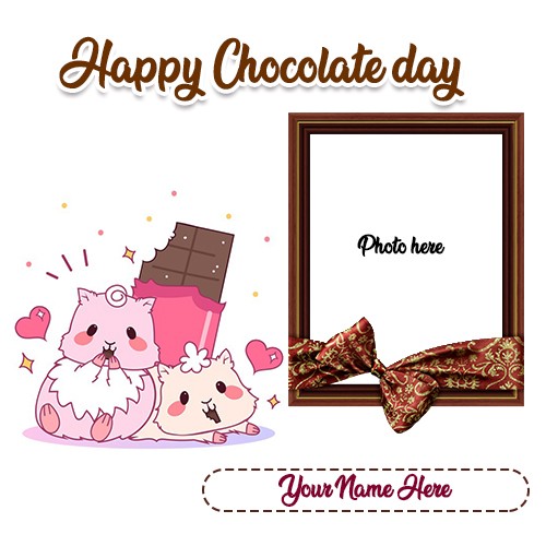 Chocolate Day 2024 Image With Name And Photo