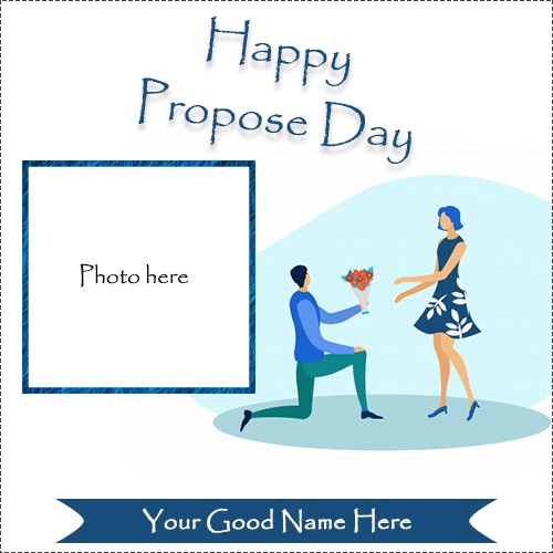 Propose Day 2024 Photo With Name Edit