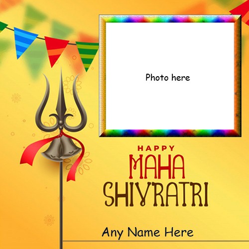 Write Name On Maha Shivratri 2024 Photo Editing
