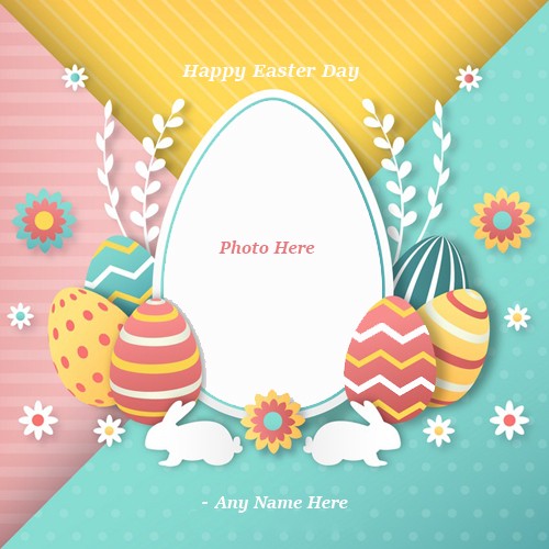 Happy Easter Day 2024 Images With Name And Photo