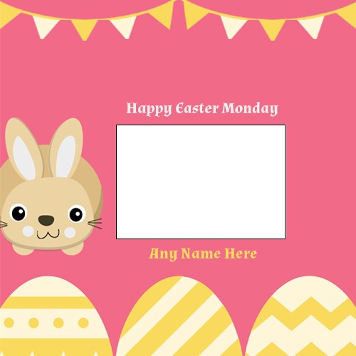 Happy Easter Monday 2024 Wishes Images With Name And Photo