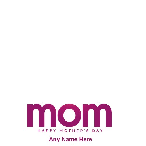 Mothers Day Mom 2024 Picture Frames With Name