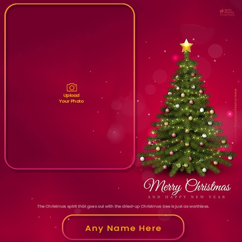 Christmas Tree Ka Photo With Name