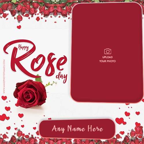 Happy Rose Day Ki Photo 2024 With Name Download