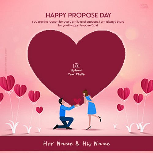 Valentine Propose Day 2024 Image With Name Photo Download