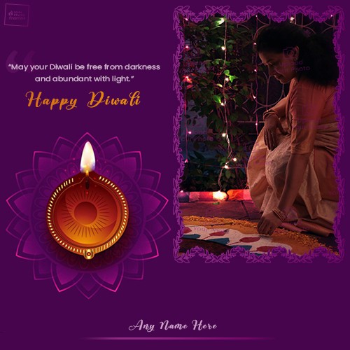 Create Diwali 2024 Greetings Card With Photo Frames
