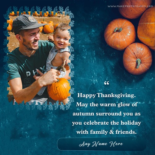 Thanksgiving Photo Frame Editor Online