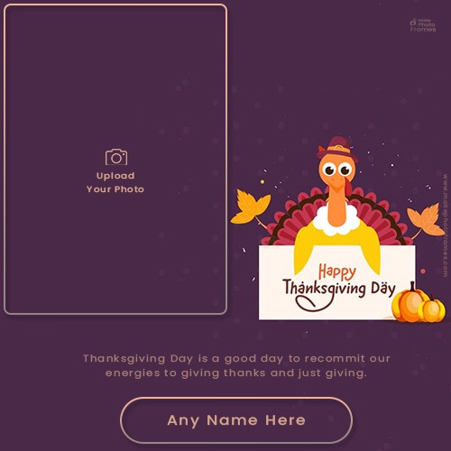 Thanksgiving Photo Frames Online Free Download