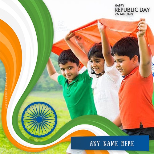 26 January Republic Day 2024 Photo Frame Online Editor