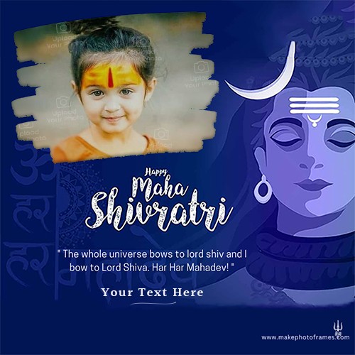 Happy Maha Shivratri 2024 Wishes Edit Photo Customised Name Download