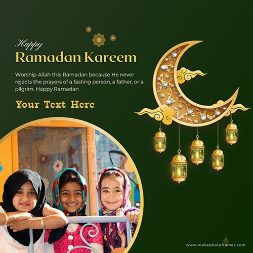 Ramadan Kareem Mubarak 2024 Wishes By Photo Frame And Name Edit