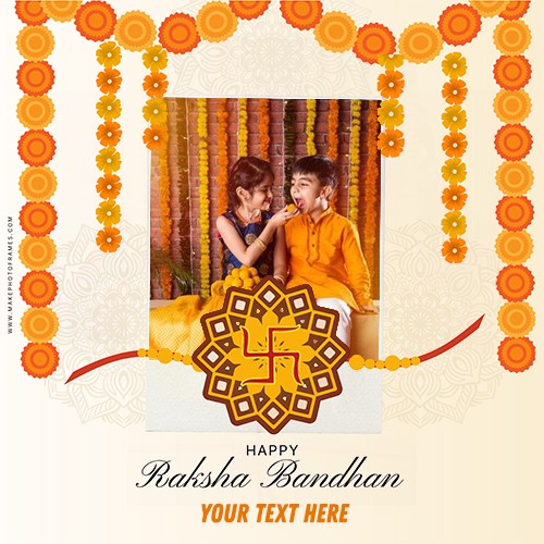 Raksha Bandhan Festival 2024 Wishes With Name And Photo