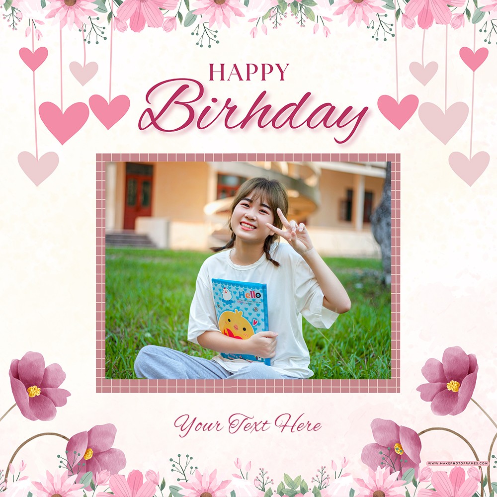 Birthday Frame Photo Editor Free Download With Custom Name